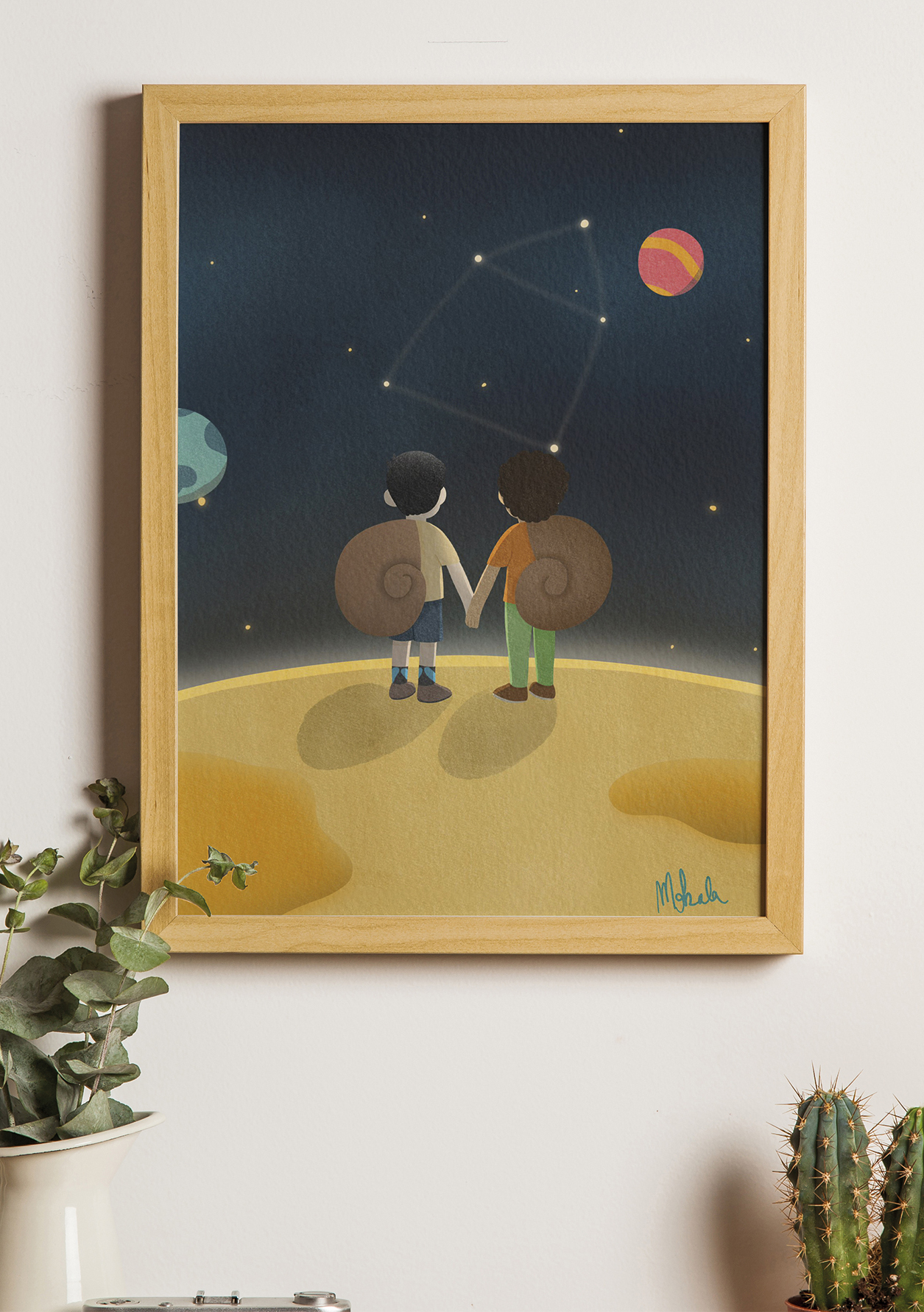 Sous la maison des étoiles